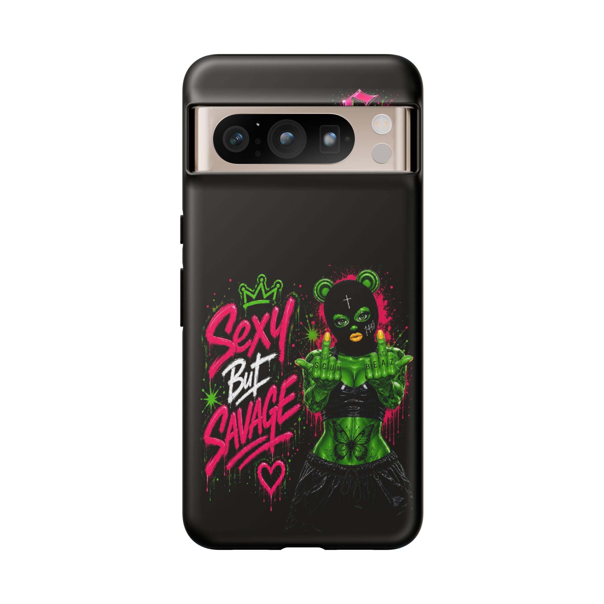 SCUMMIEBEARZ Sexy But Savage Green Remix Tough Cases