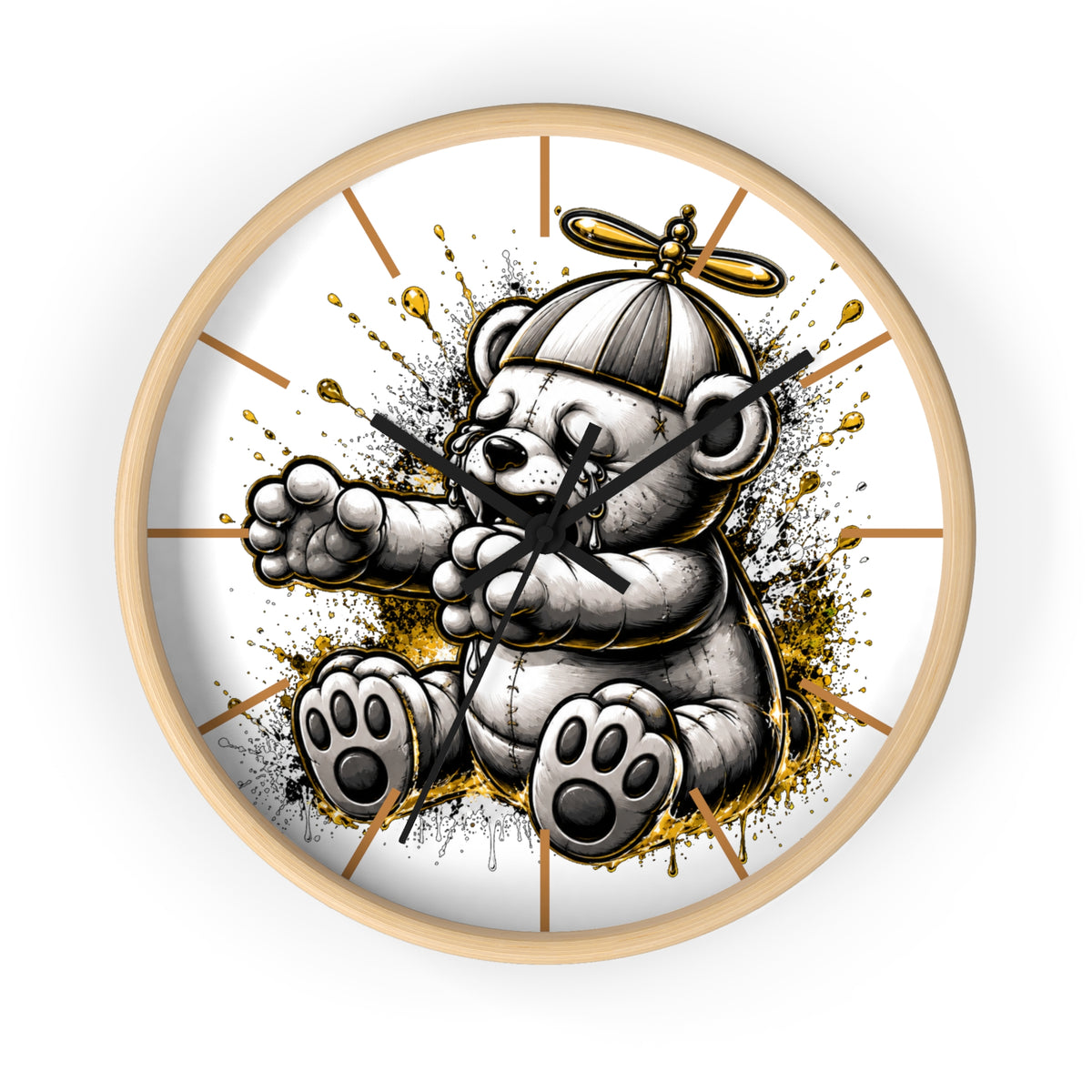 Wall Clock-Stealing Candy From a Baby-SCUMMIEBEARZ™️