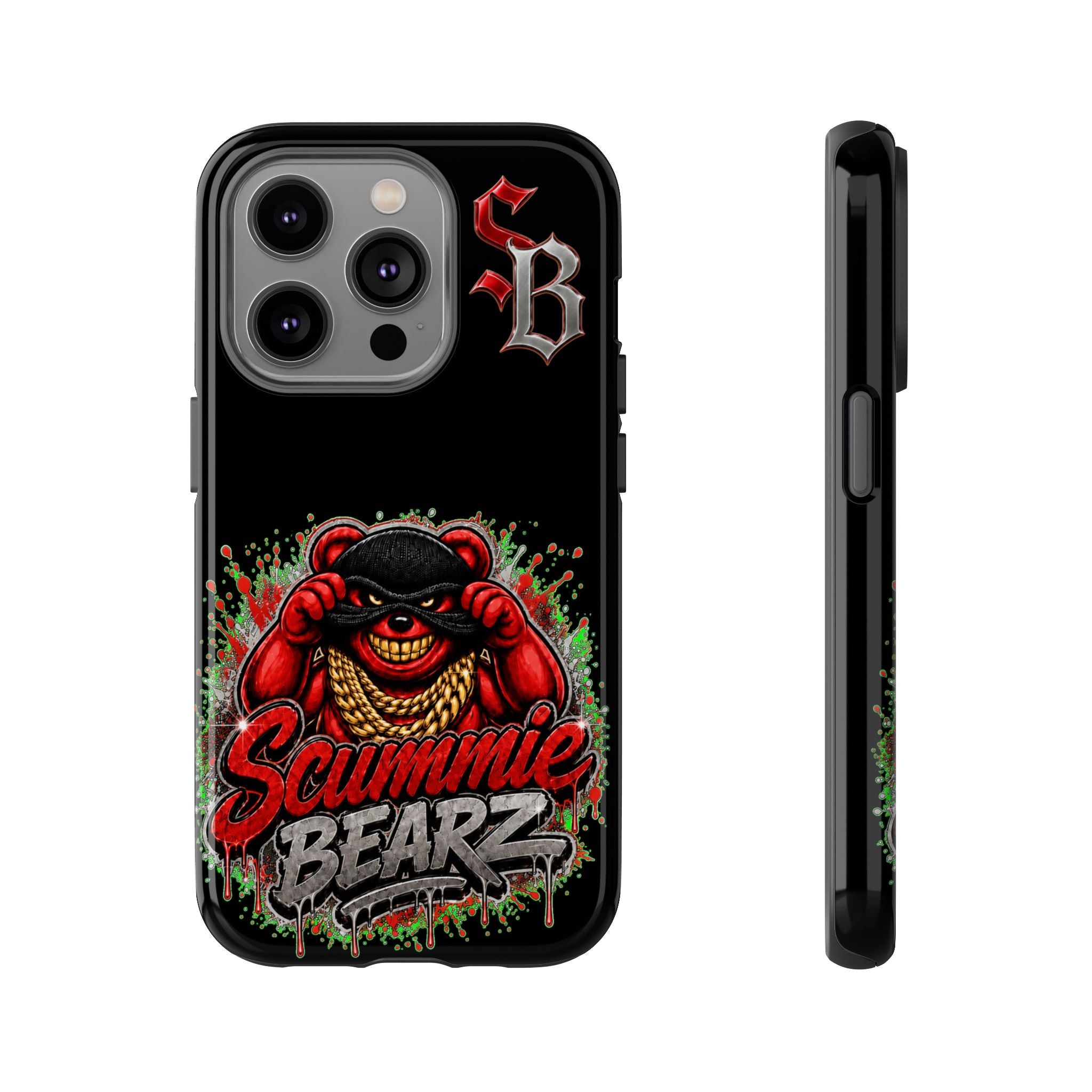 SCUMMIEBEARZ ♦️RED LOGO♦️ Tough Cases