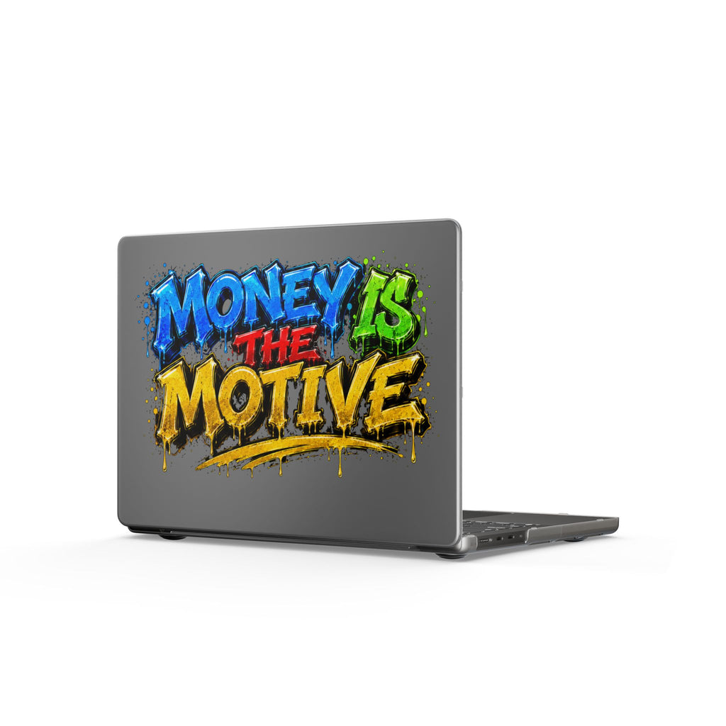 Matte MacBook Cases-MONEY IS THE MOTIVE-SCUMMIEBEARZ™️