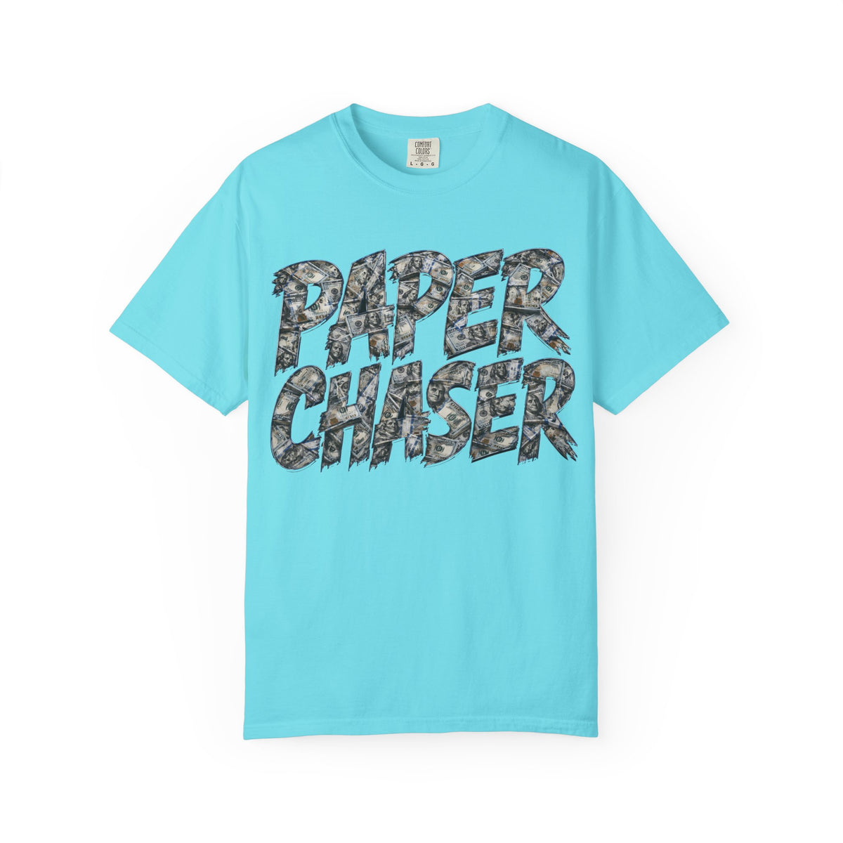 Unisex Garment-Dyed T-SHIRT- PAPER CHASER-SCUMMIEBEARZ™