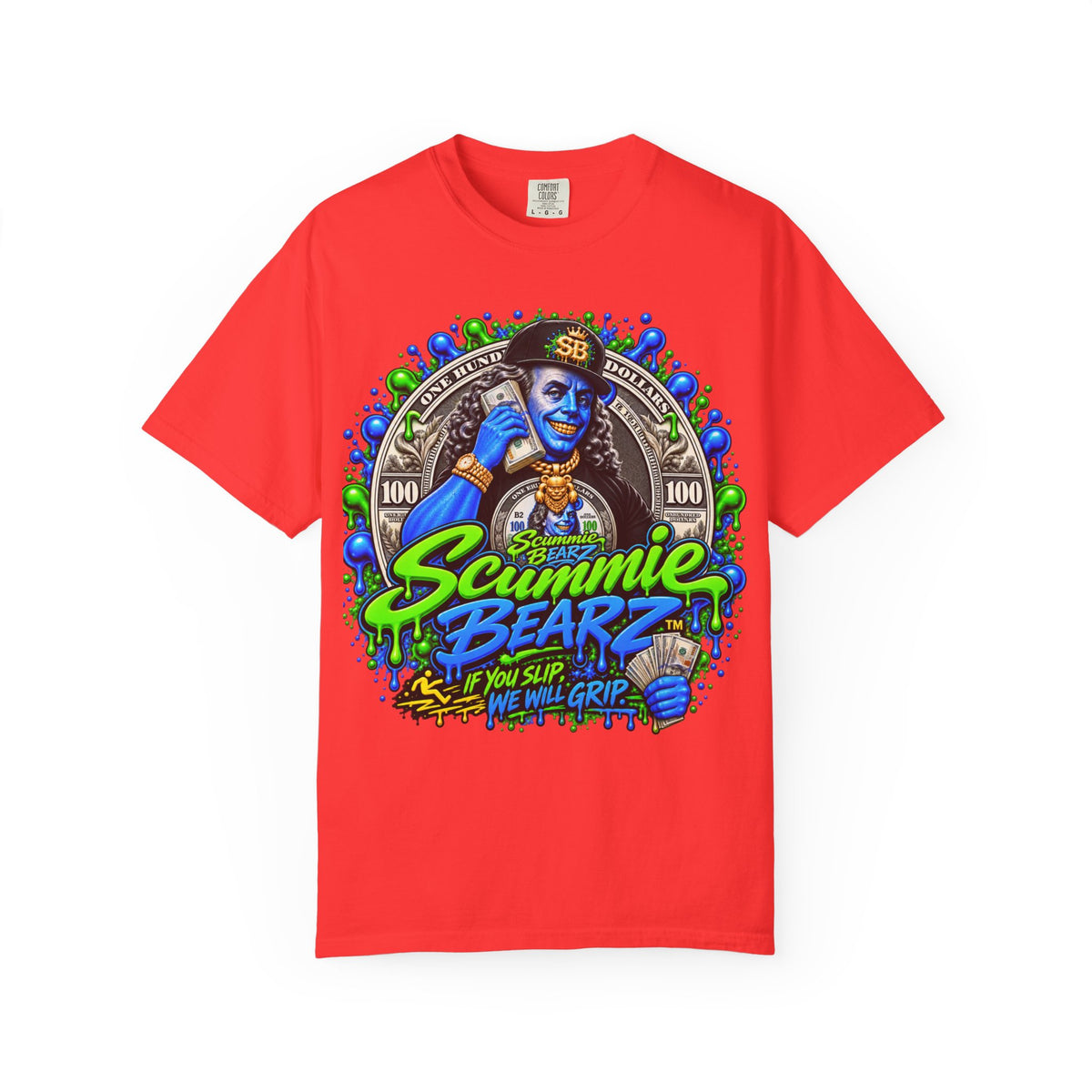Comfort color 1717- "Paper Chaser" Graphic T-Shirt wha-SCUMMIEBEARZ™️