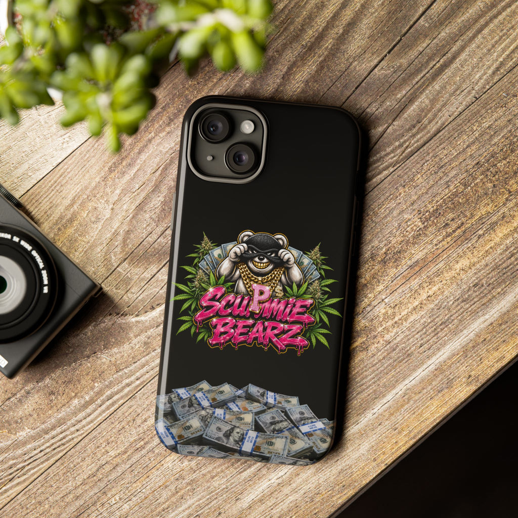 SCUMMIEBEARZ P.M.W. (P***y Money Weed) Logo Tough Cases