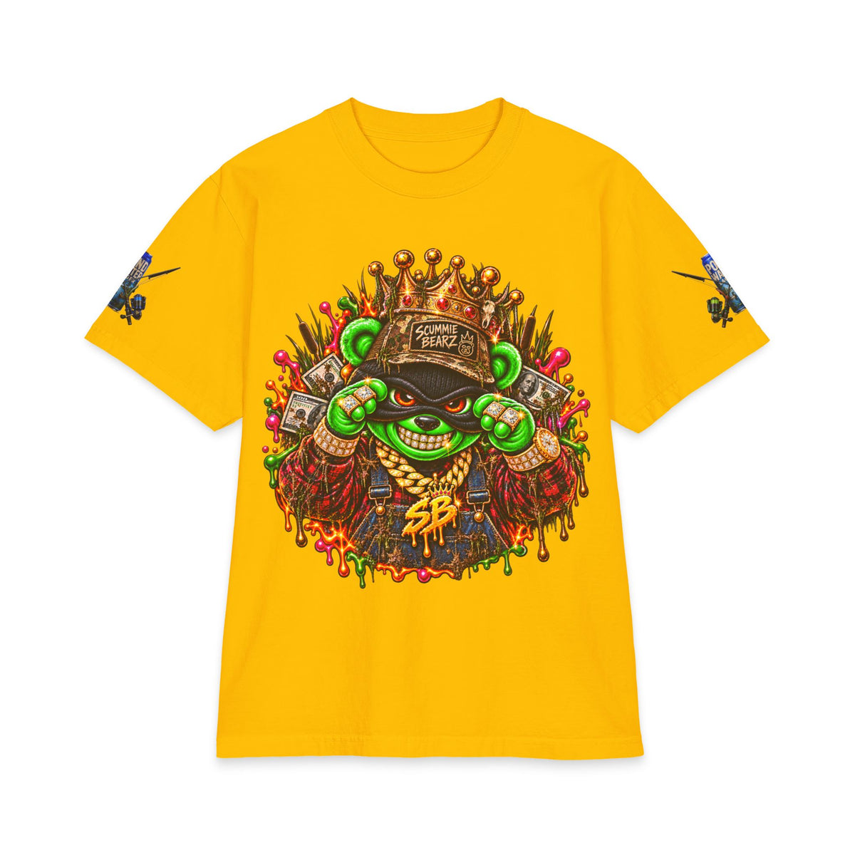 No Babe The Monster Got You | SCUMMIEBEARZ™ Shaka Wear Heavyweight Tee