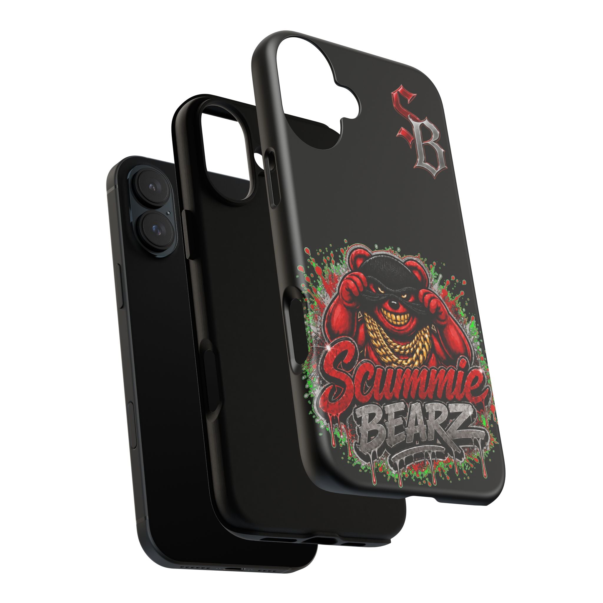 SCUMMIEBEARZ ♦️RED LOGO♦️ Tough Cases