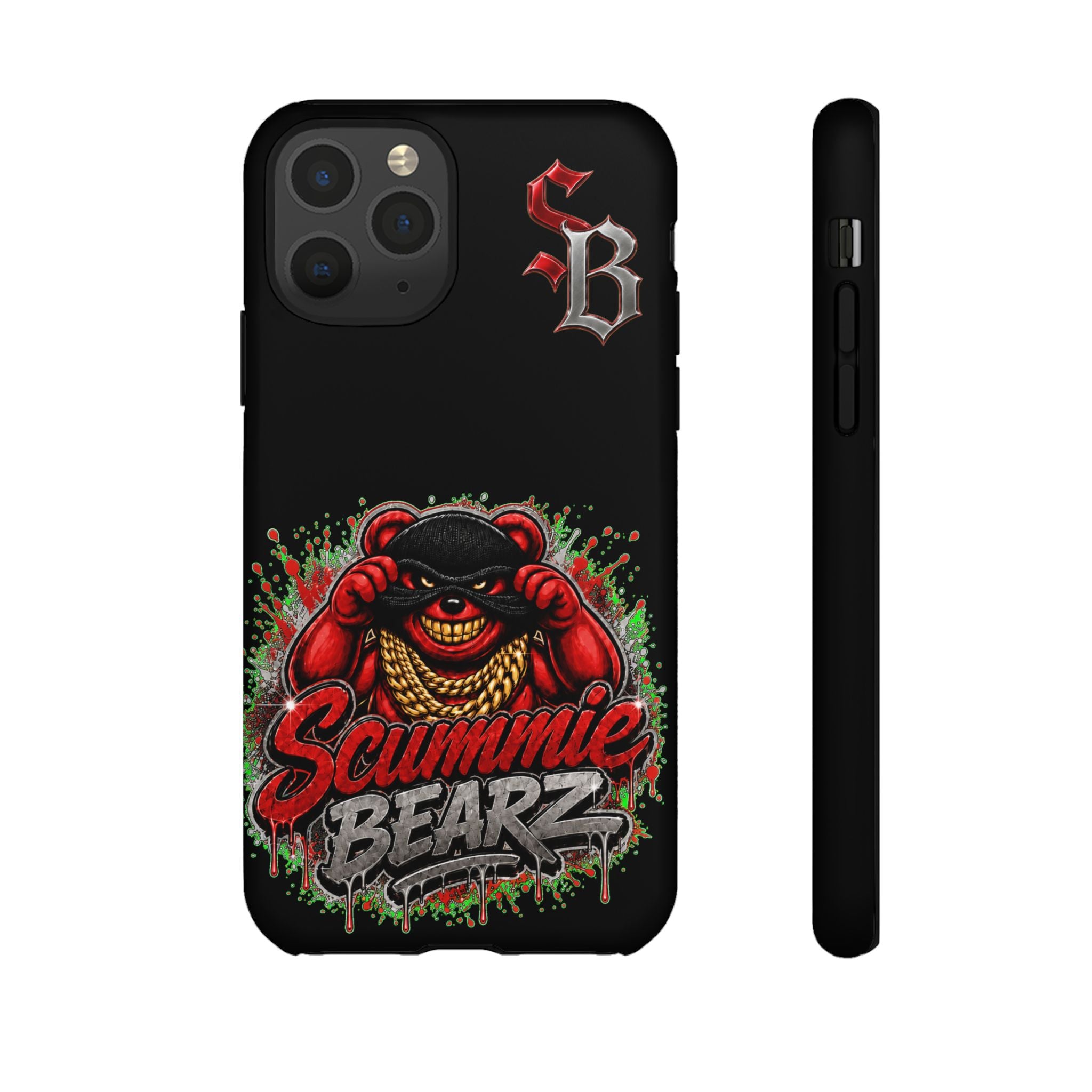 SCUMMIEBEARZ ♦️RED LOGO♦️ Tough Cases