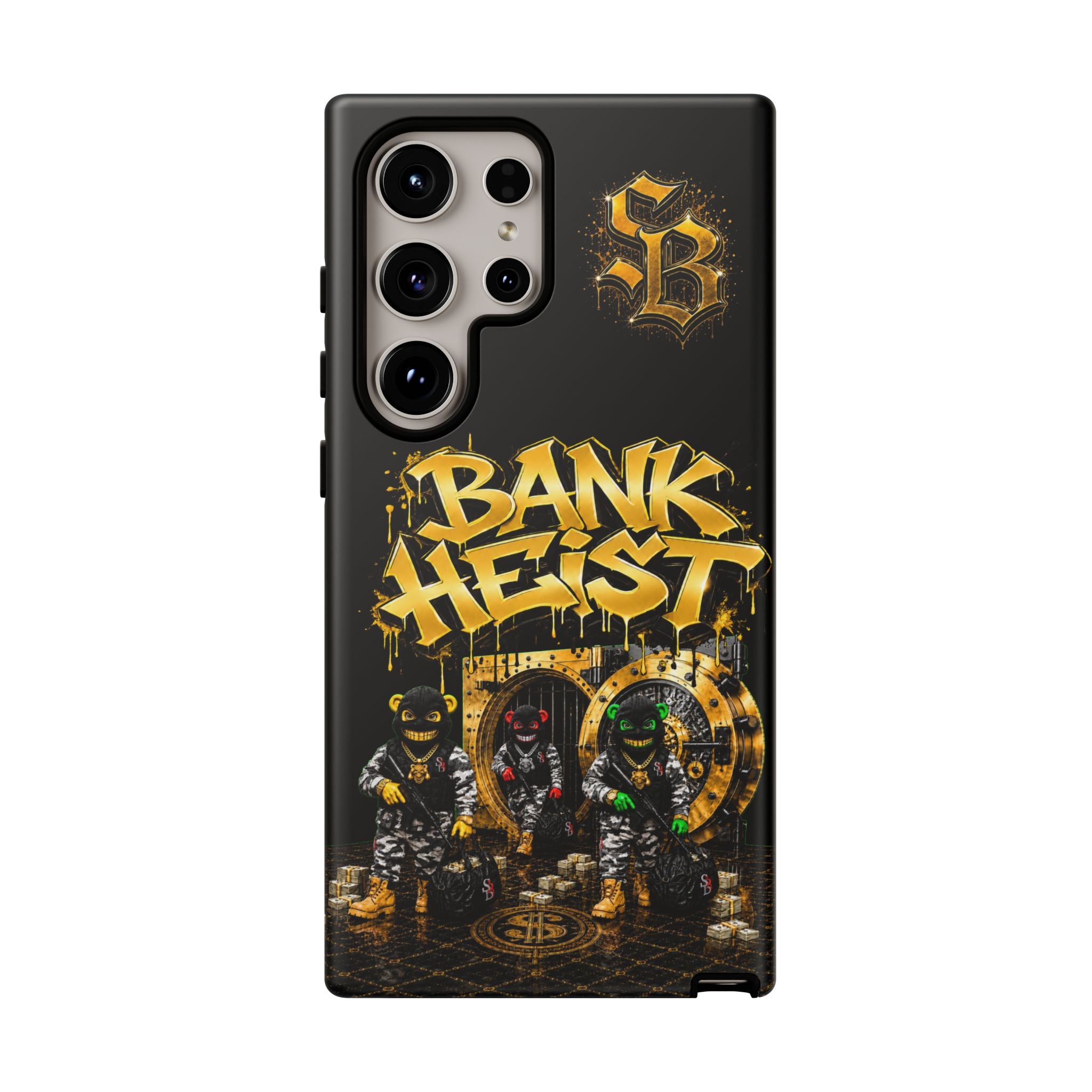 SCUMMIEBEARZ Bank Heist Tough Cases