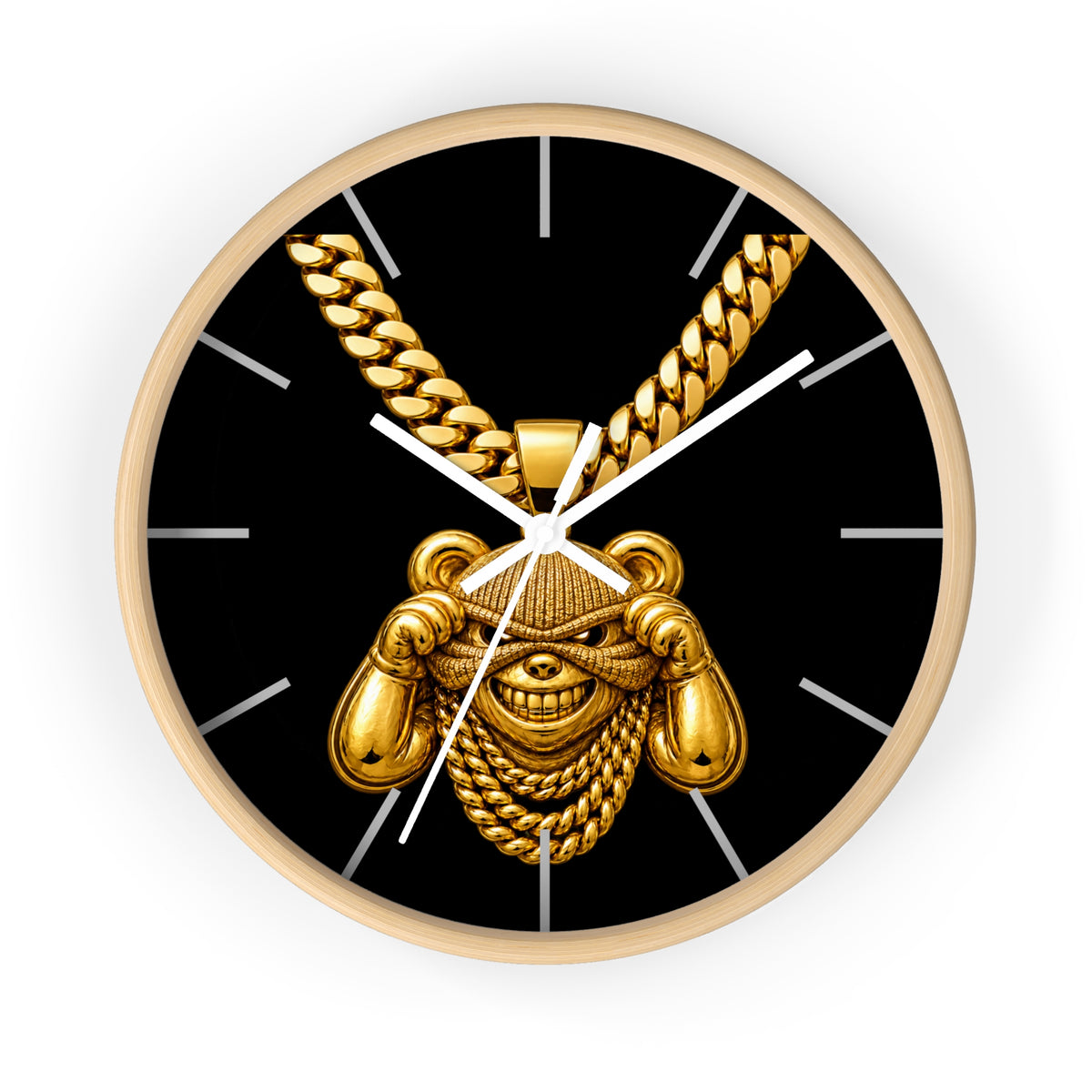 Wall Clock-CHAIN/PENDANT- SCUMMIEBEARZ™️