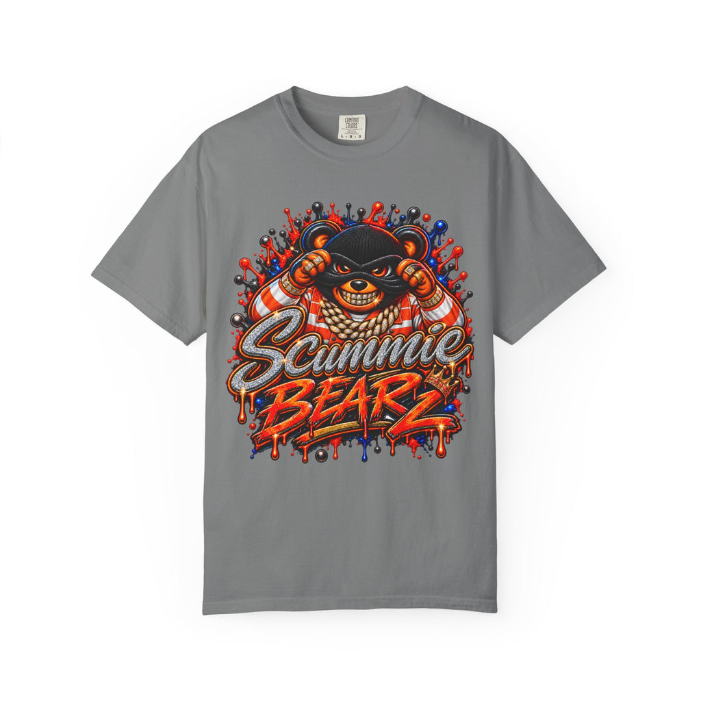 Unisex Garment-Dyed T-shirt-POCKET CHECK-SCUMMIEBEARZ™️