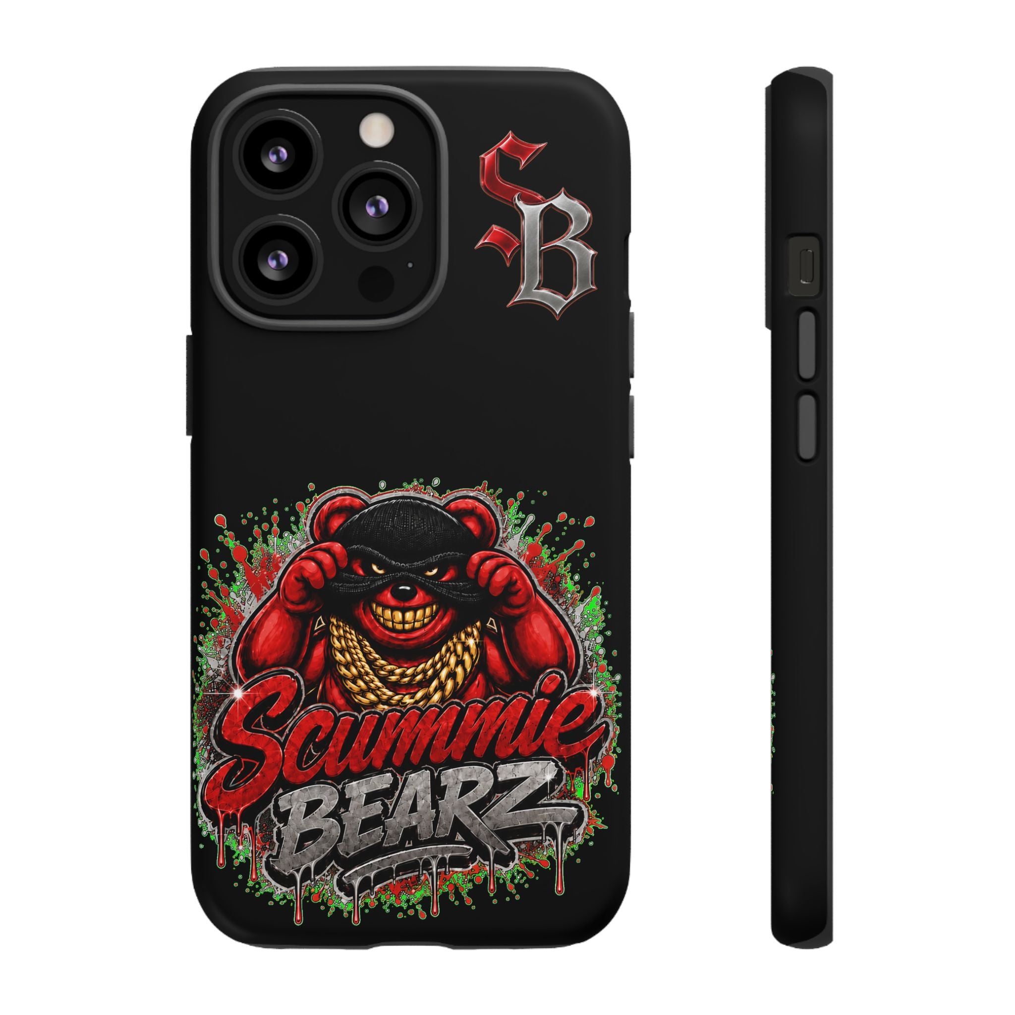 SCUMMIEBEARZ ♦️RED LOGO♦️ Tough Cases
