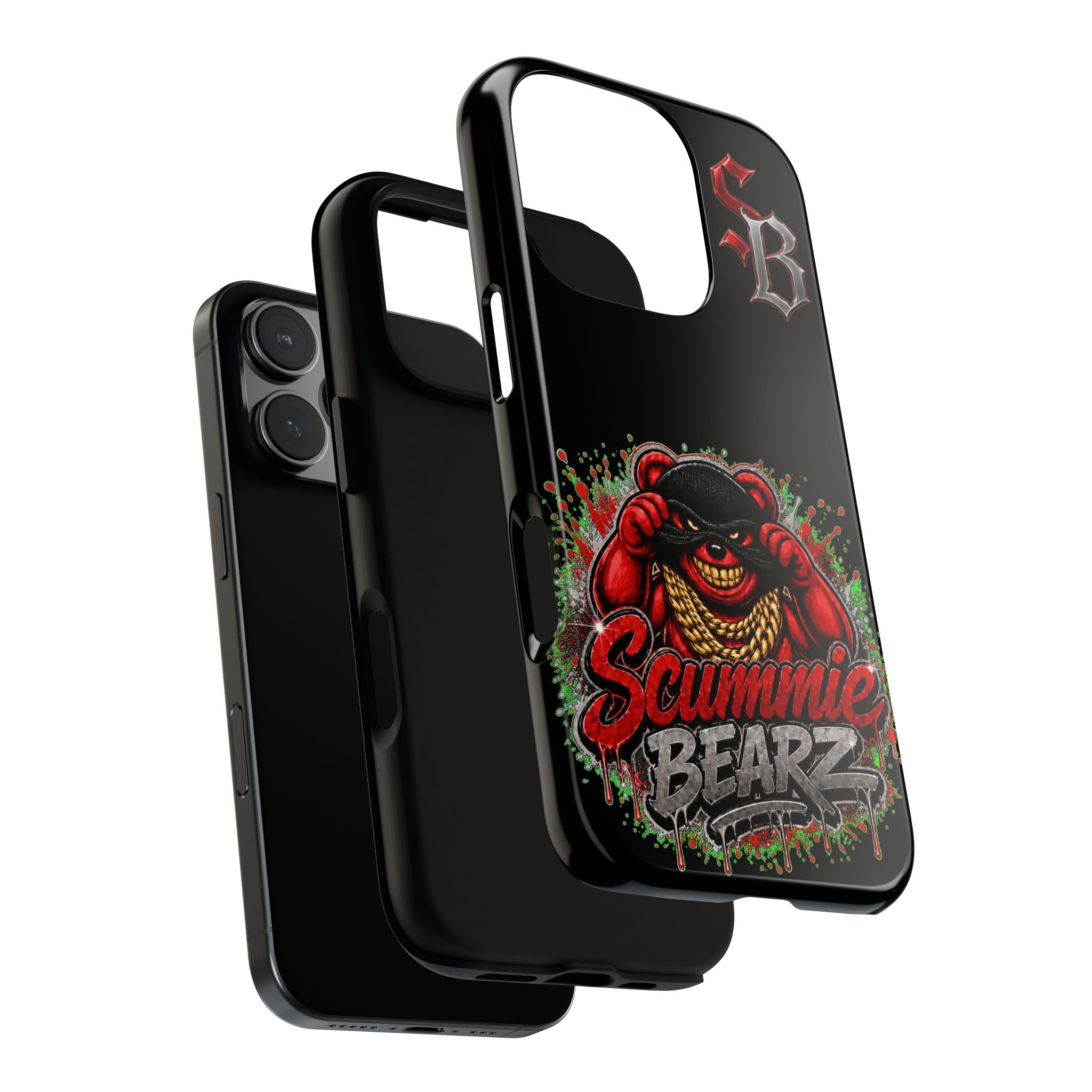 SCUMMIEBEARZ ♦️RED LOGO♦️ Tough Cases