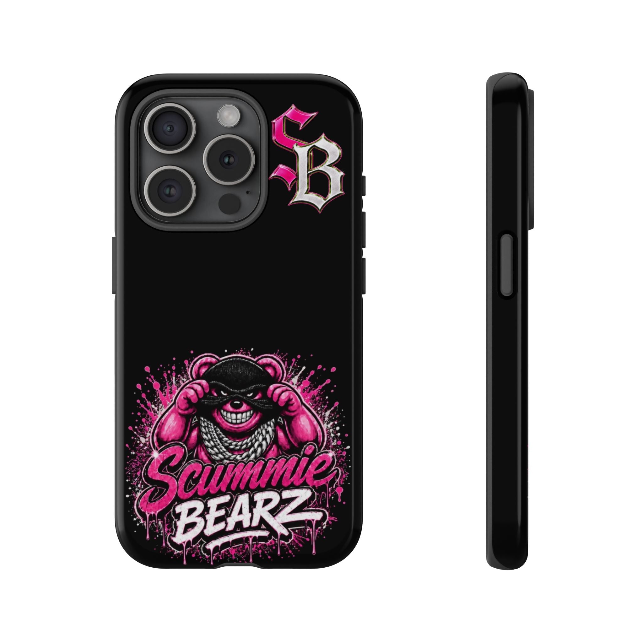 SCUMMIEBEARZ 🩷Pink Logo🩷Tough Cases