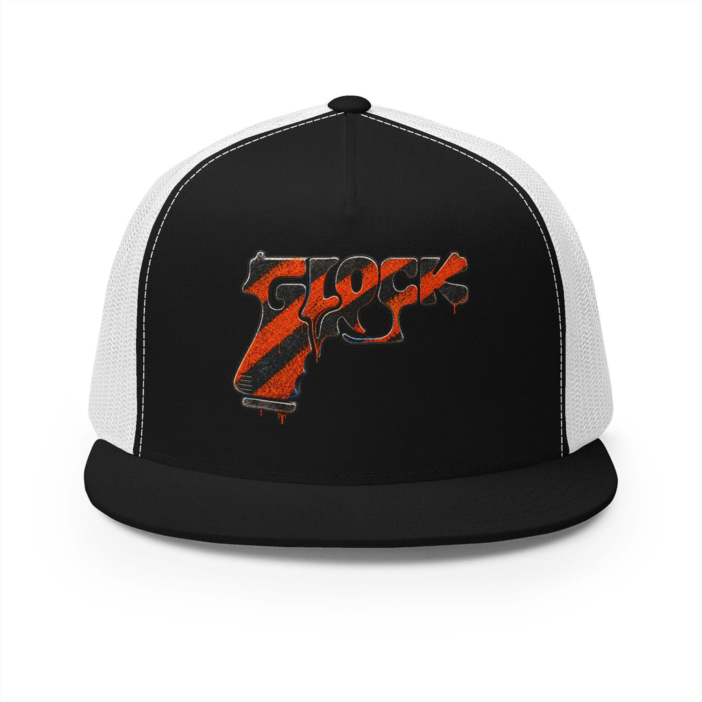 5 Panel Trucker Cap-locked up GLOCK-SCUMMIEBEARZ™️
