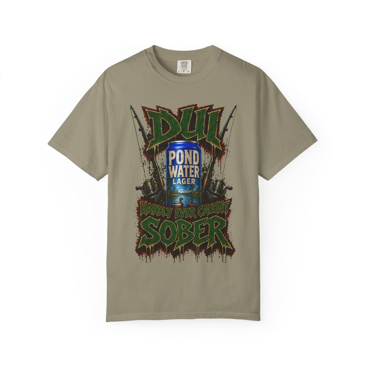 Unisex Garment-Dyed T-shirt-HILLBILLY COLLECTION -SCUMMIEBEARZ™