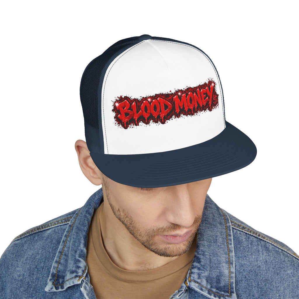 5 Panel Trucker Cap-BLOOD MONEY-SCUMMIEBEARZ™