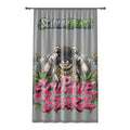 Window Curtain-P.M.W.(P***y Money Weed) Logo SCUMMIEBEARZ™