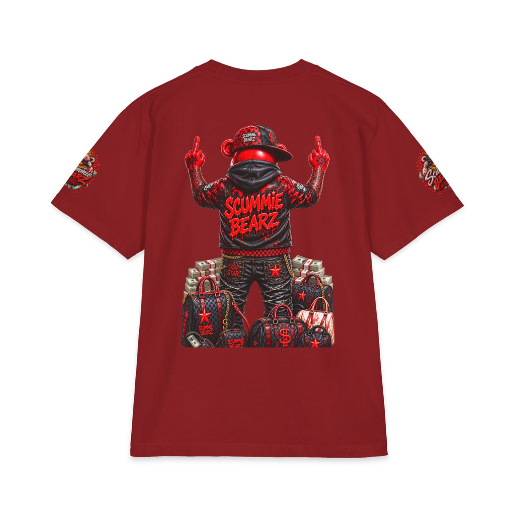 Red Draco | SCUMMIEBEARZ™ Shaka Wear Heavyweight Tee