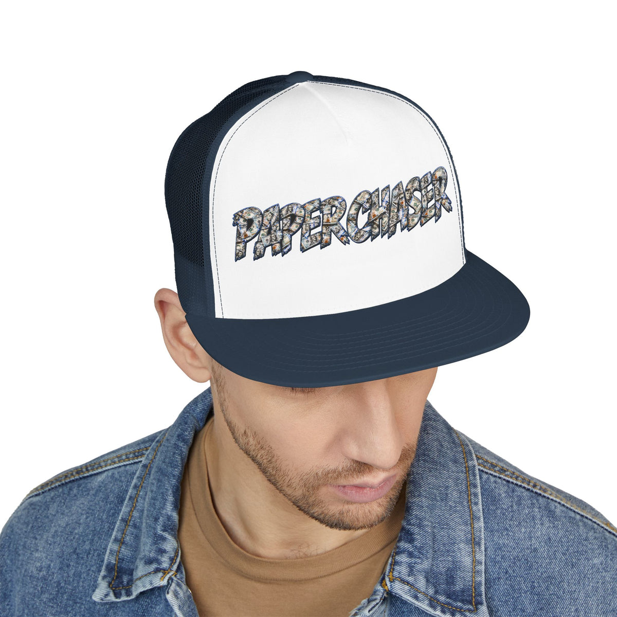 5 Panel Trucker Cap-PAPER CHASER-SCUMMIBEARZ™