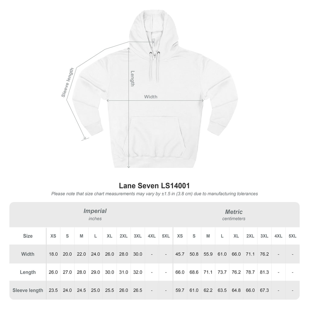 Three-Panel Fleece Hoodie-GET SERVED-SCUMMIEBEARZ™️