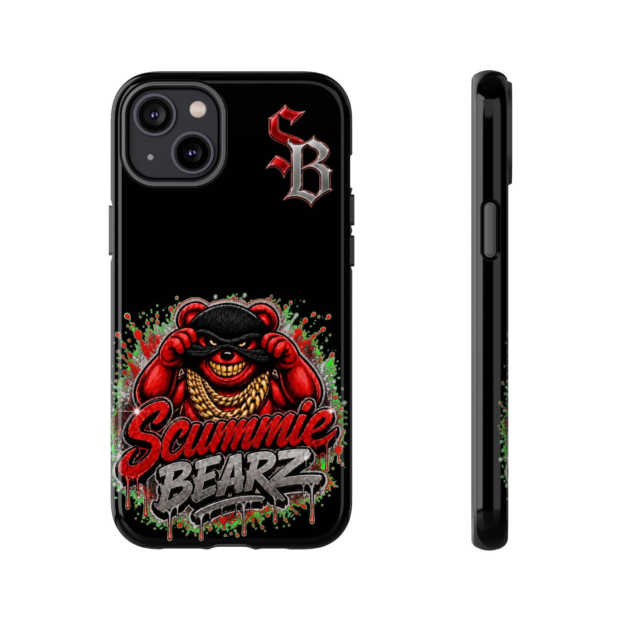 SCUMMIEBEARZ ♦️RED LOGO♦️ Tough Cases