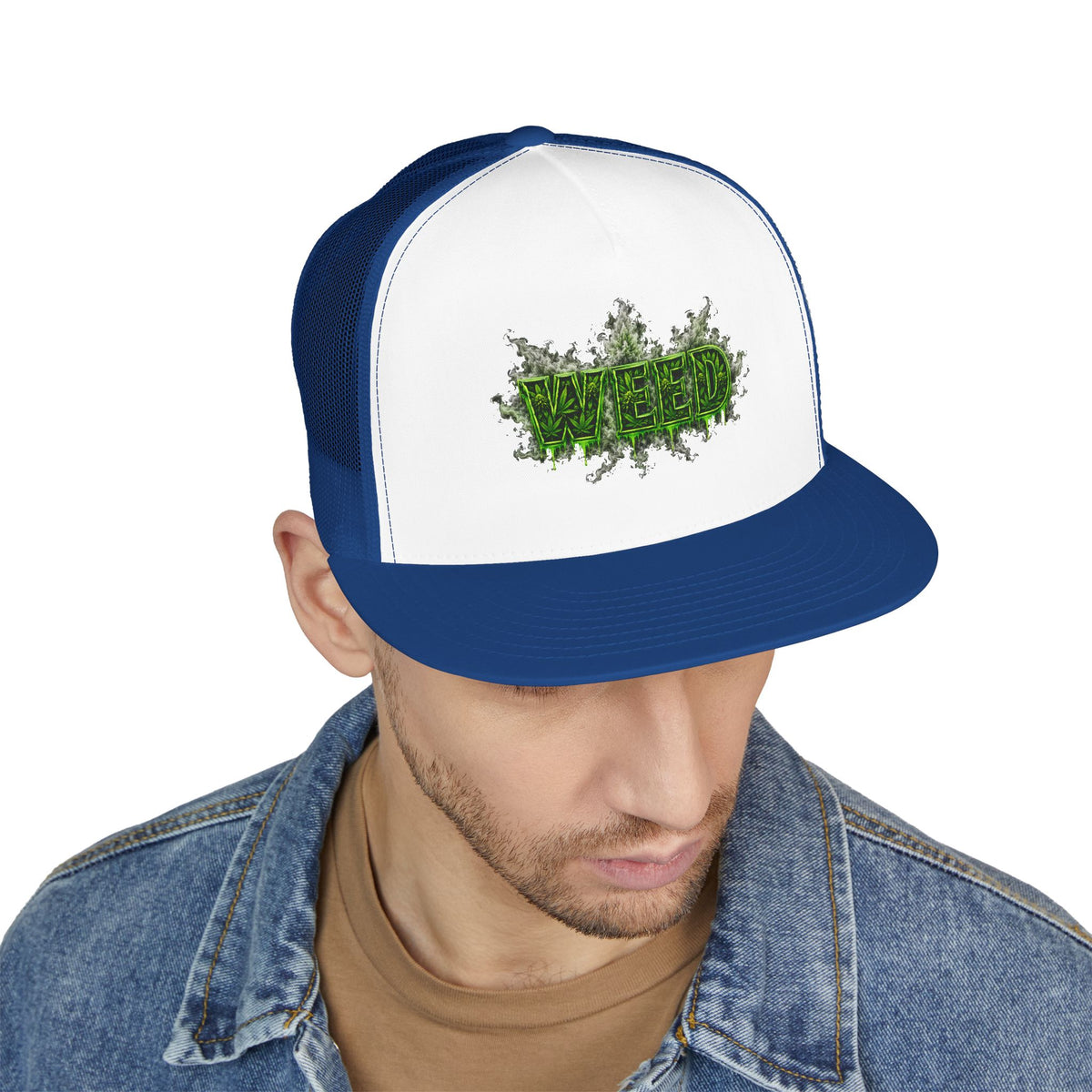5 Panel Trucker CAP-WEED -SCUMMIEBEARZ™