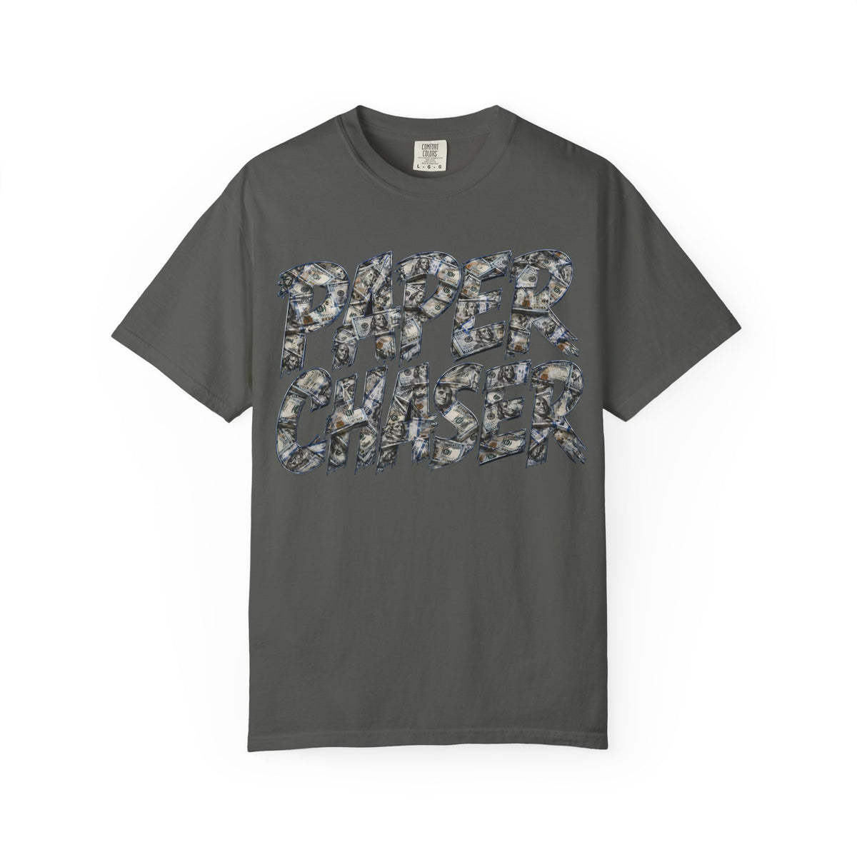 Unisex Garment-Dyed T-SHIRT- PAPER CHASER NO DAYS OFF -SCUMMIEBEARZ™