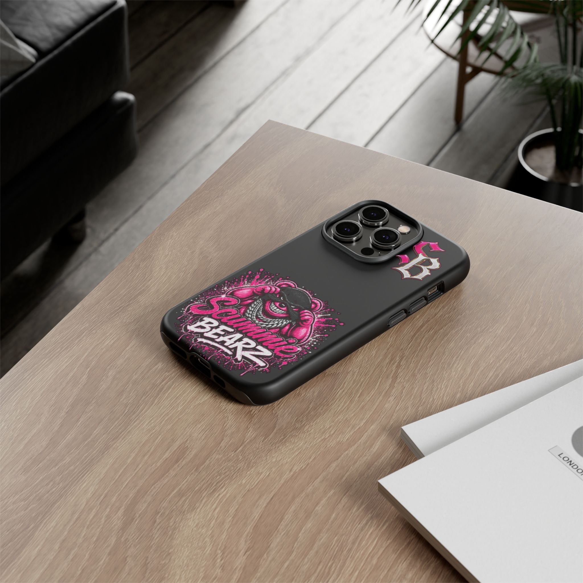 SCUMMIEBEARZ 🩷Pink Logo🩷Tough Cases