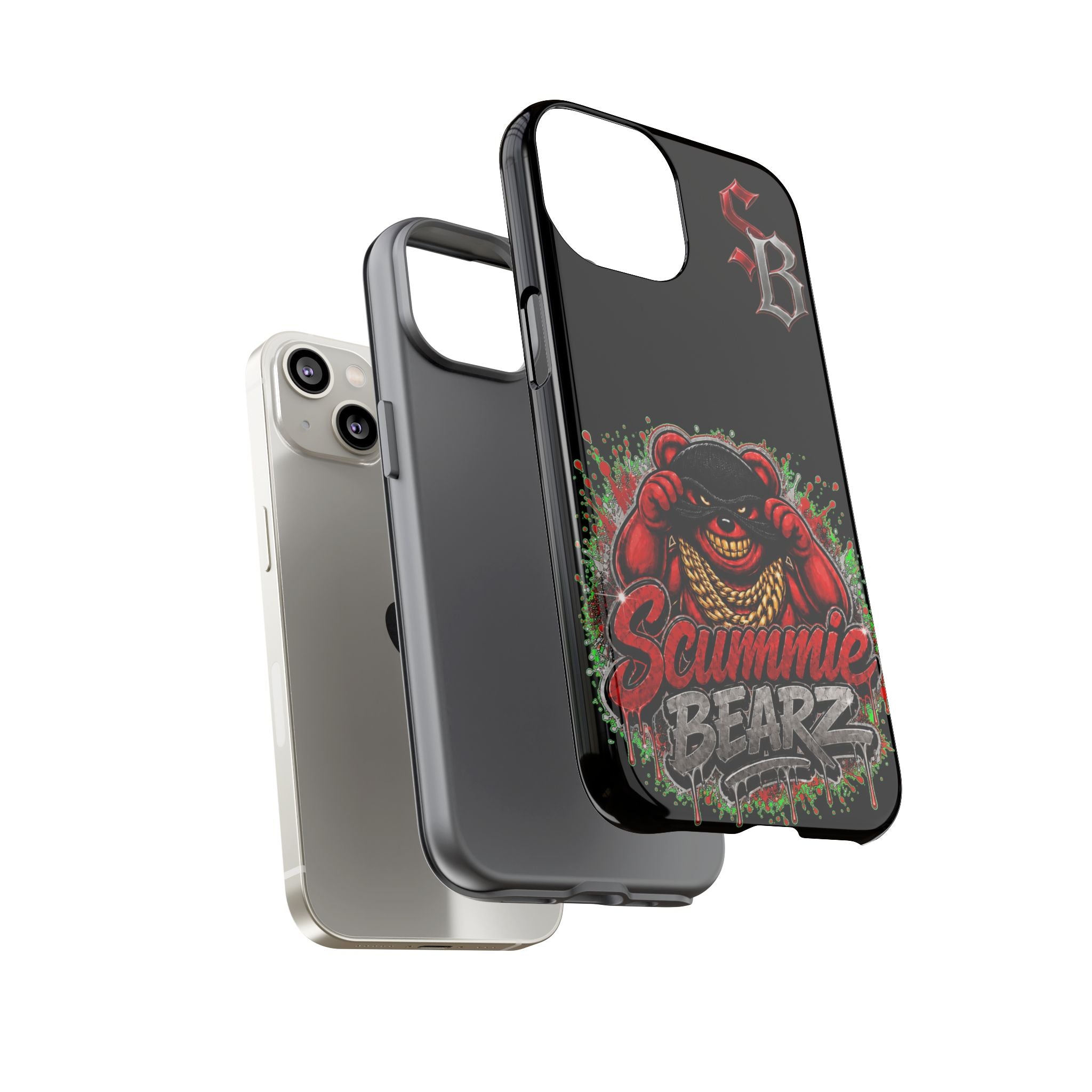 SCUMMIEBEARZ ♦️RED LOGO♦️ Tough Cases