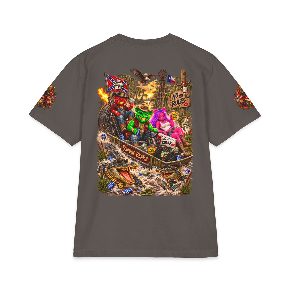 Country Brew Sled | SCUMMIEBEARZ™ Shaka Wear Heavyweight Tee