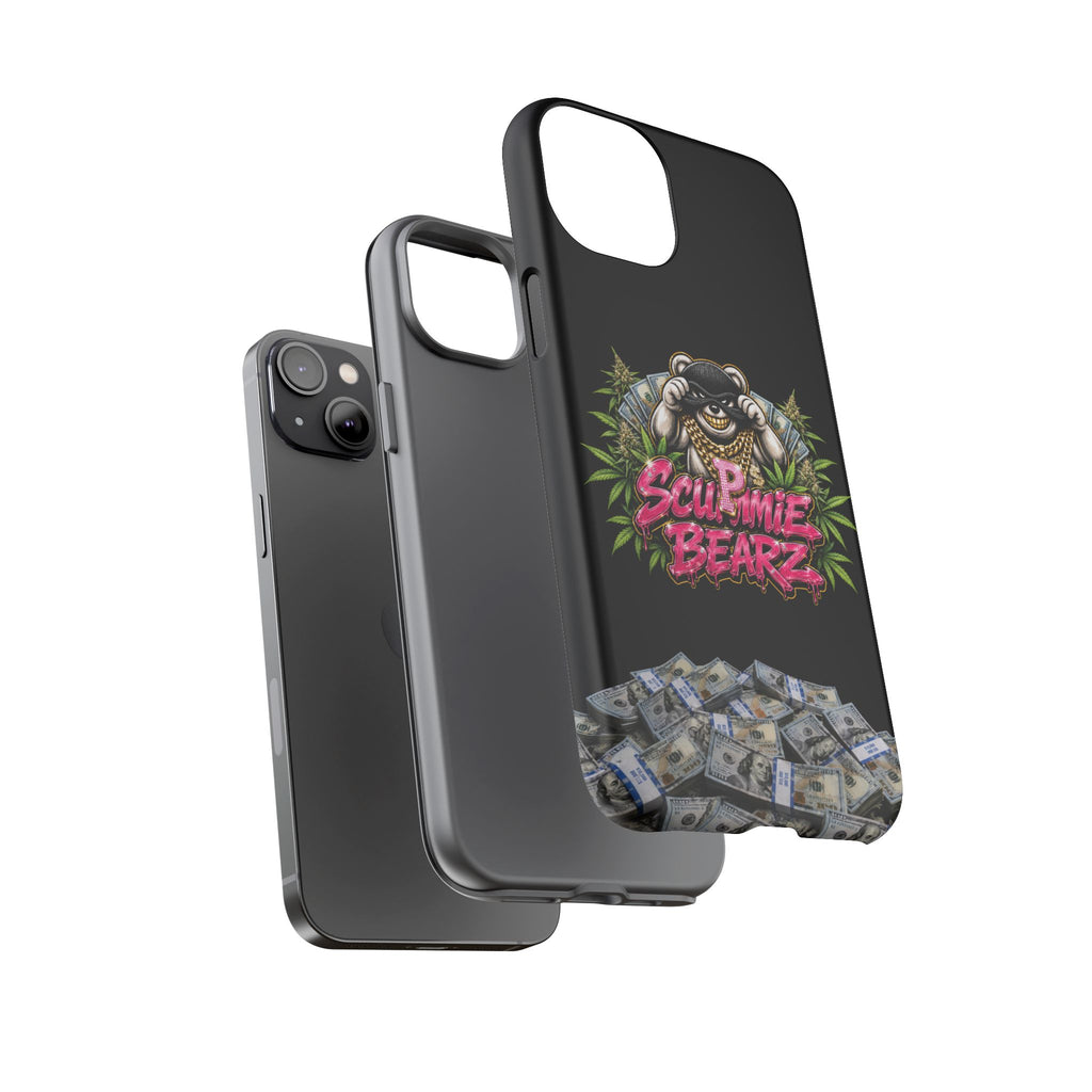 SCUMMIEBEARZ P.M.W. (P***y Money Weed) Logo Tough Cases