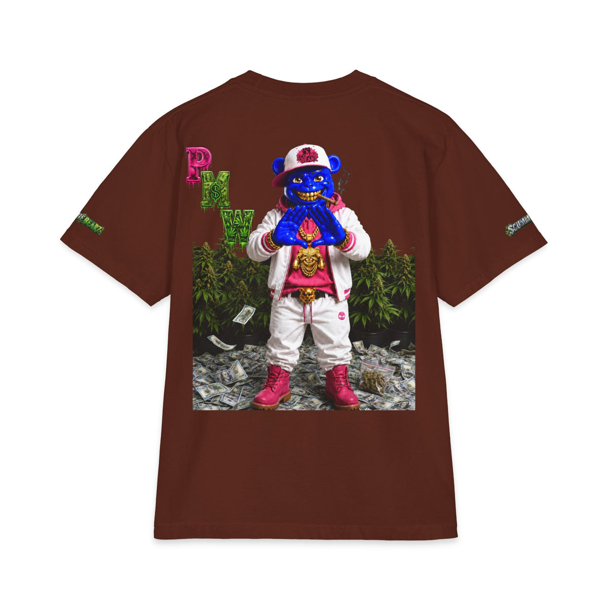 P.M.W. | SCUMMIEBEARZ™ Shaka Wear Heavyweight Tee