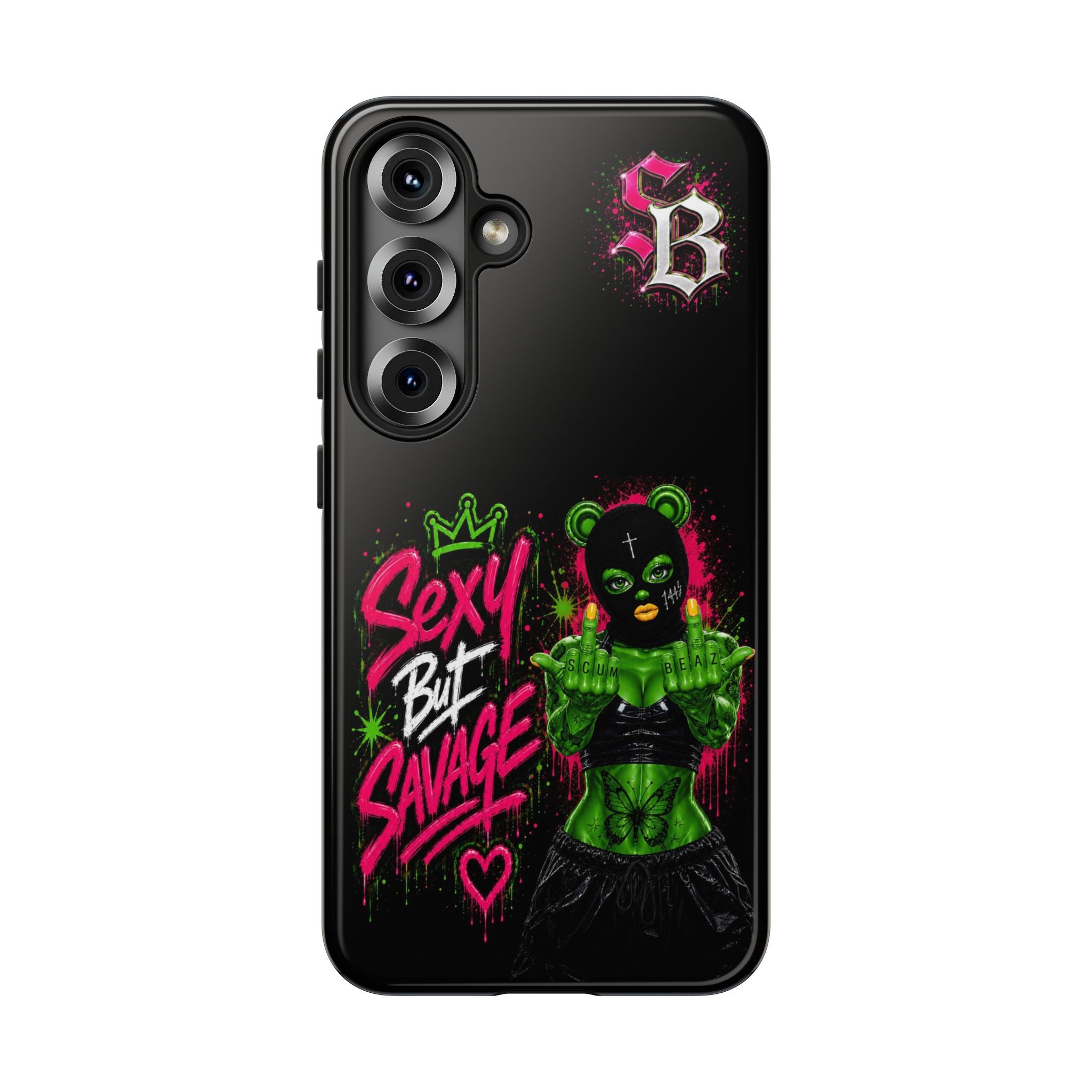SCUMMIEBEARZ Sexy But Savage Green Remix Tough Cases