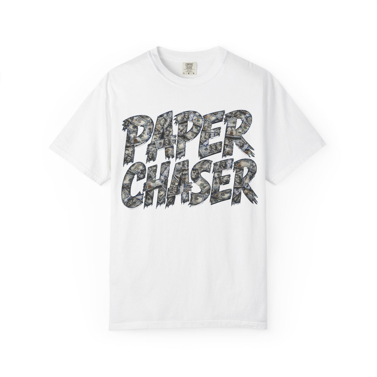 Unisex Garment-Dyed T-SHIRT- PAPER CHASER NO DAYS OFF -SCUMMIEBEARZ™