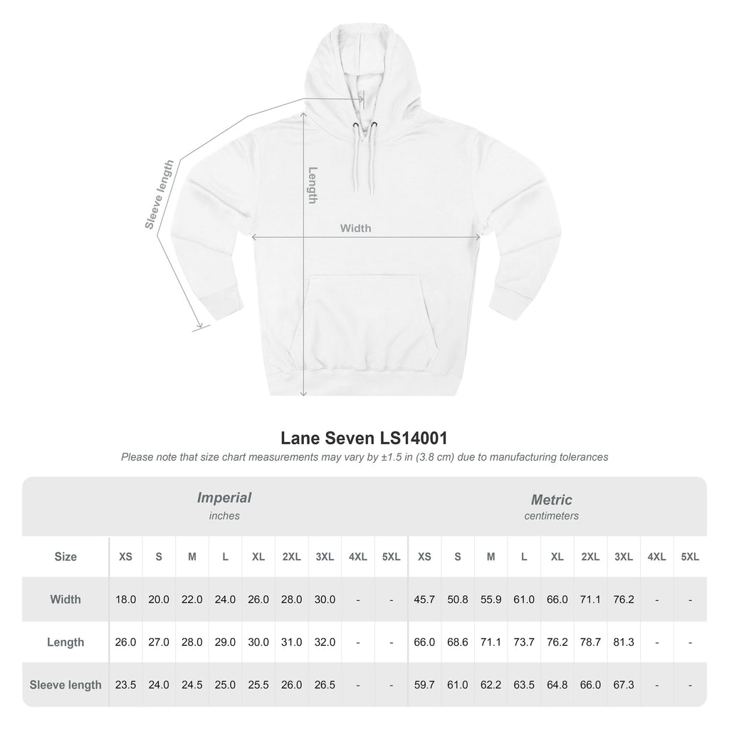 Three-Panel Fleece Hoodie-GET SERVED-SCUMMIEBEARZ™️