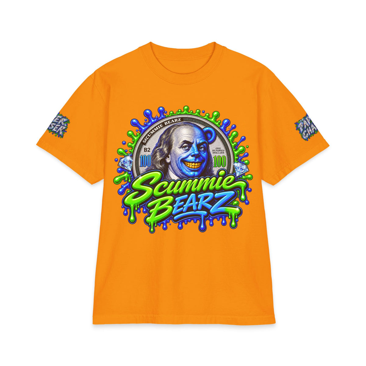 Benji / Paper Chaser | SCUMMIEBEARZ™ Shaka Wear Heavyweight Tee