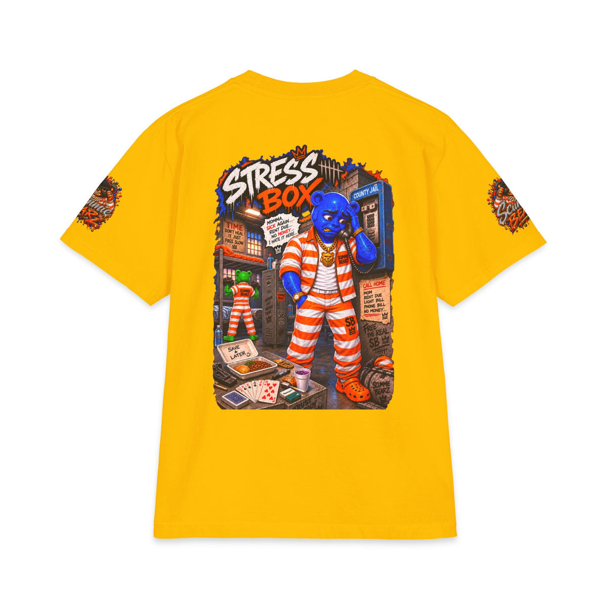 Stress Box | SCUMMIEBEARZ™ Shaka Wear Heavyweight Tee