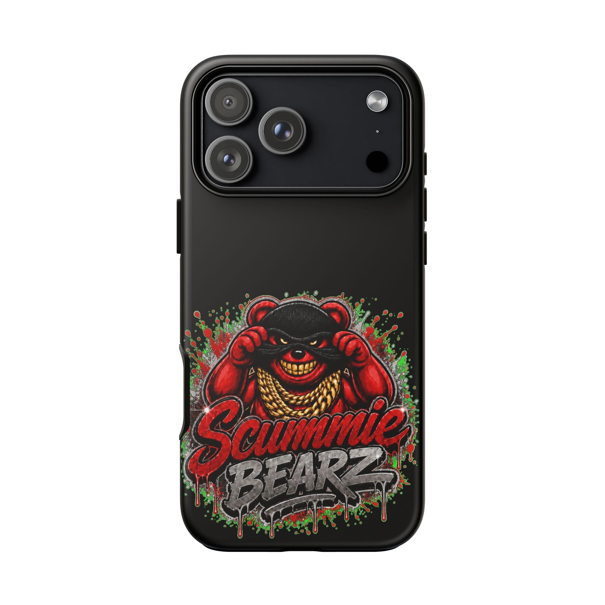 SCUMMIEBEARZ ♦️RED LOGO♦️ Tough Cases
