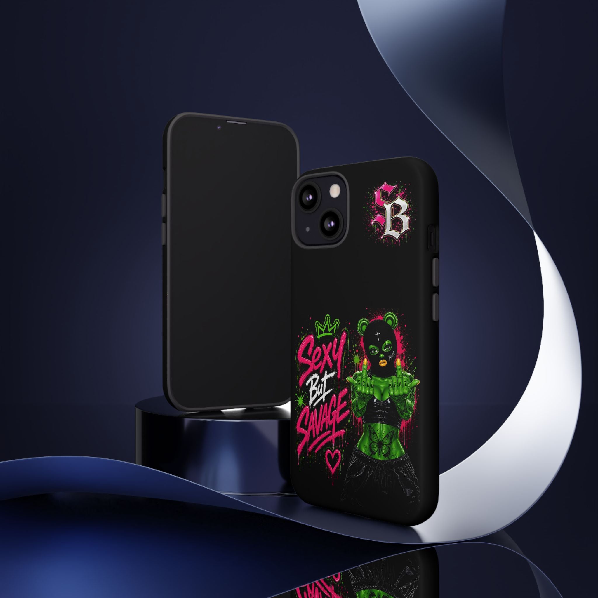 SCUMMIEBEARZ Sexy But Savage Green Remix Tough Cases