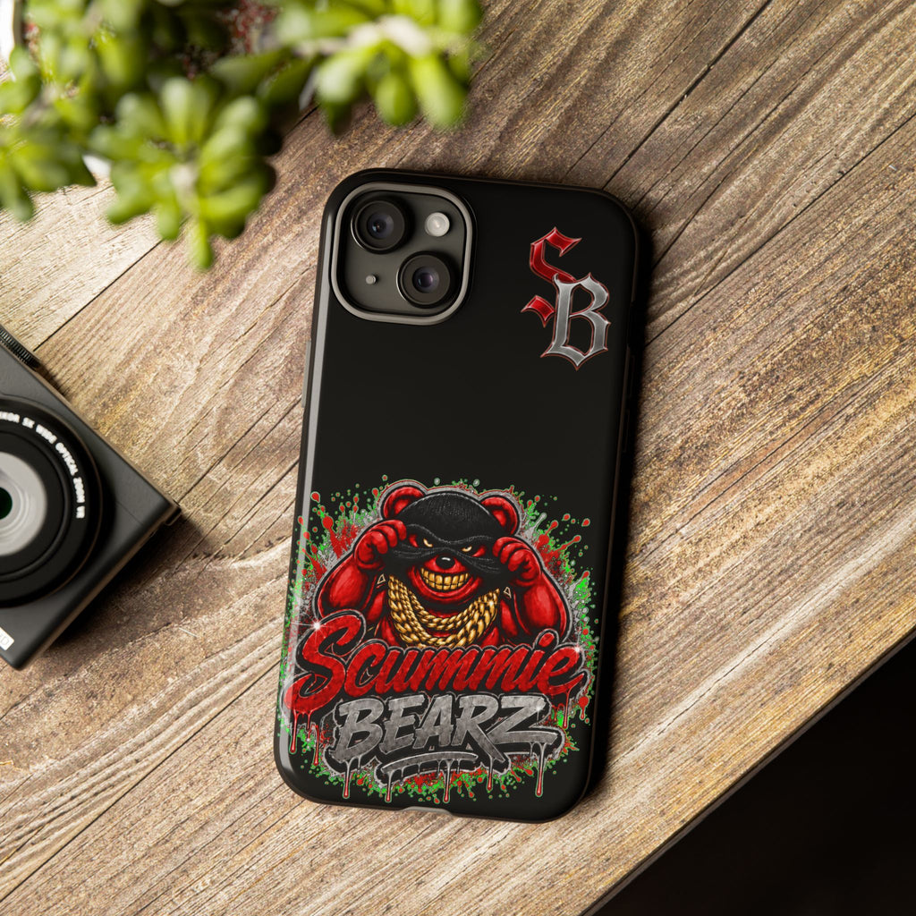 SCUMMIEBEARZ ♦️RED LOGO♦️ Tough Cases