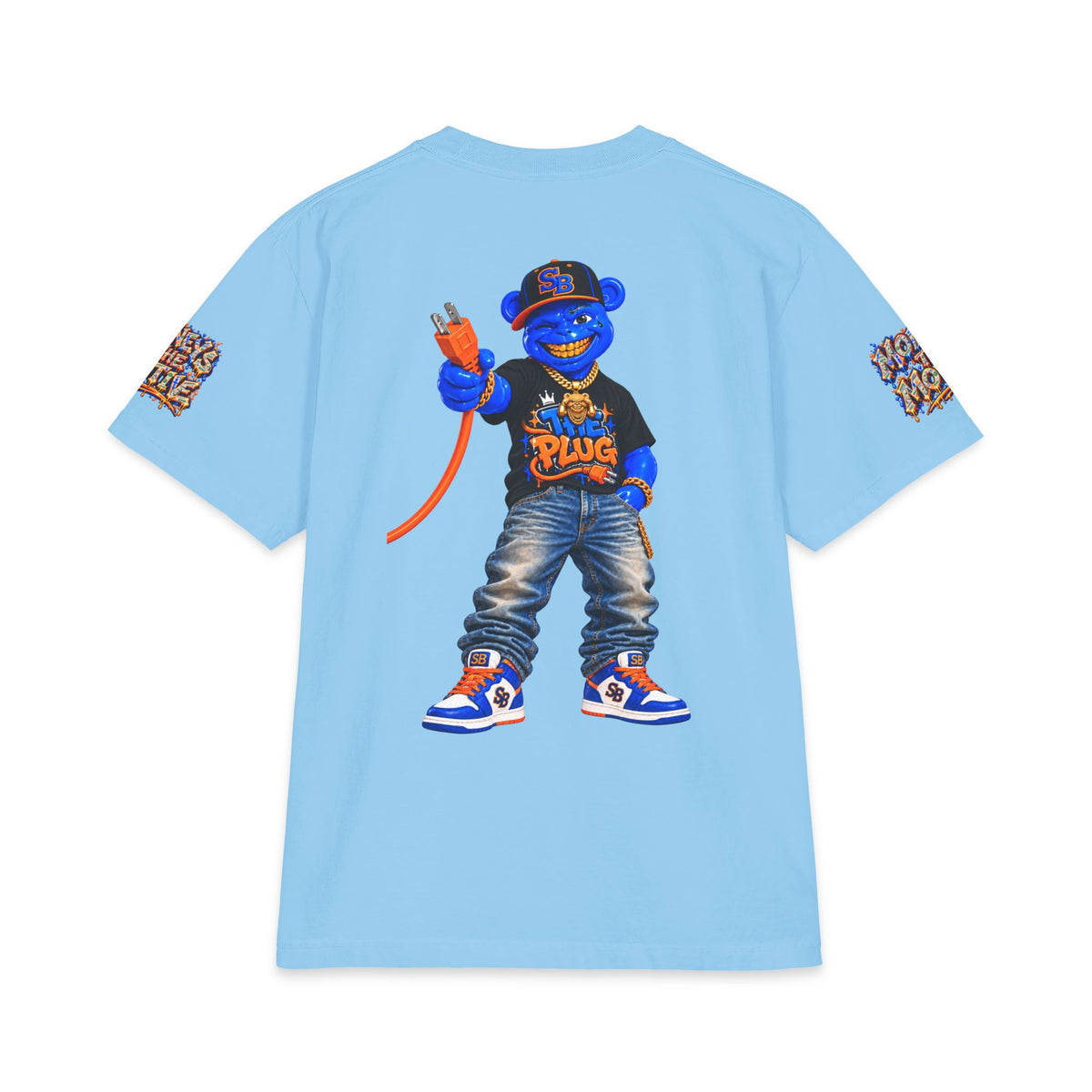 Unisex Max Heavyweight Short Sleeve-THE PLUG!!!-Scummiebearz™️