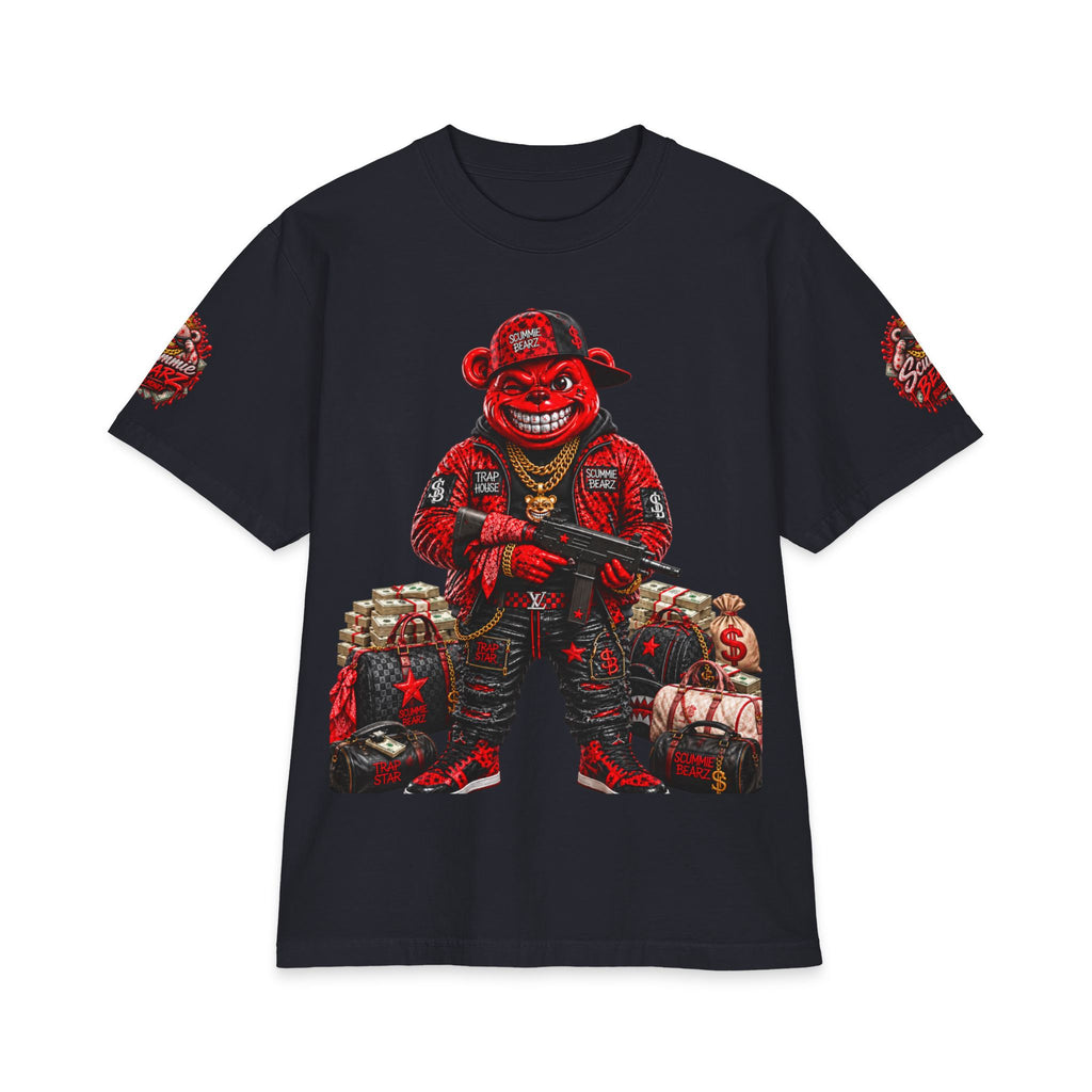 Red Draco | SCUMMIEBEARZ™ Shaka Wear Heavyweight Tee