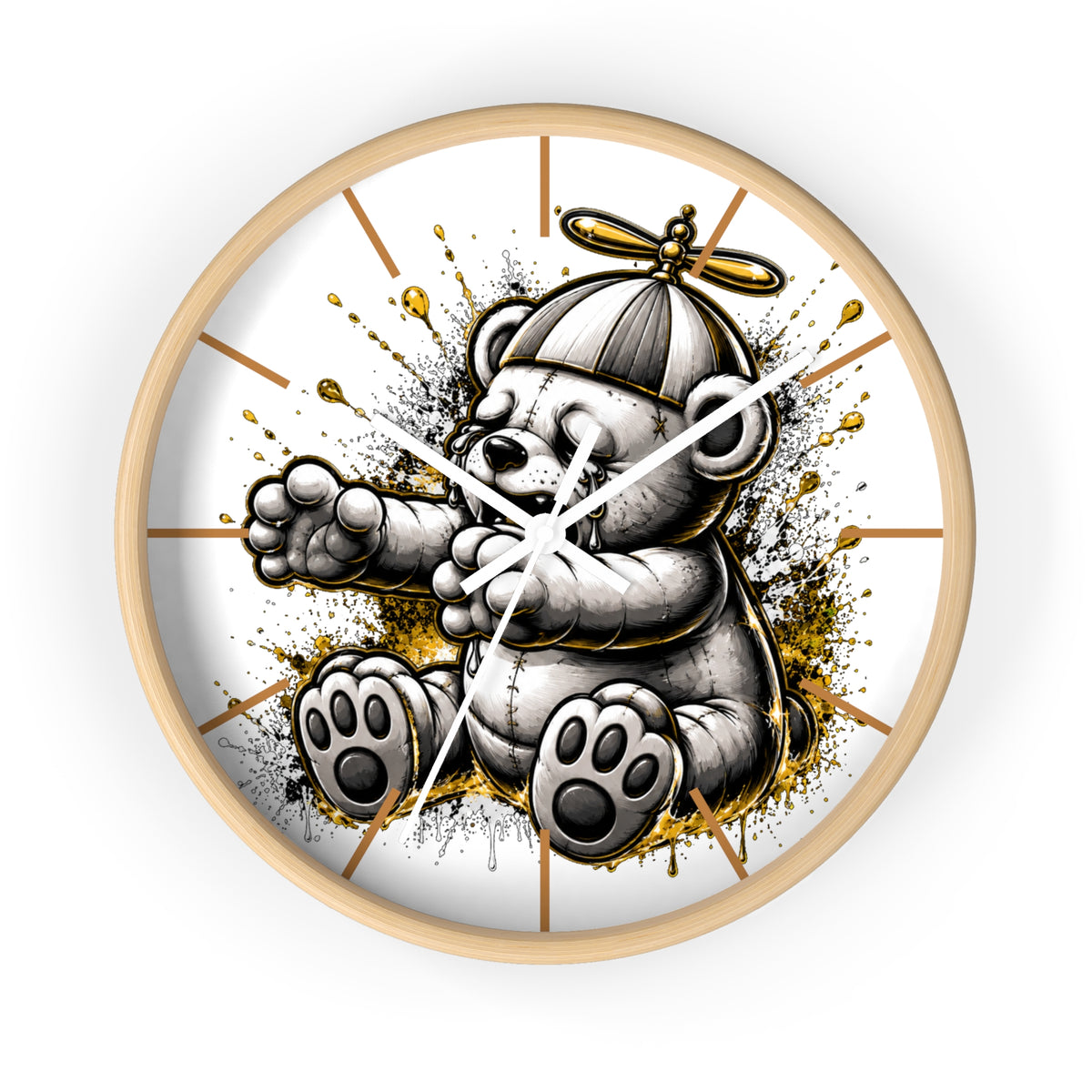 Wall Clock-Stealing Candy From a Baby-SCUMMIEBEARZ™️