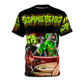 SCUMMIEBEARZ™ "GTA GREEN™ – DRIVE IT LIKE YOU STOLE IT" AOP Edition Unisex Men's Streetwear Tee
