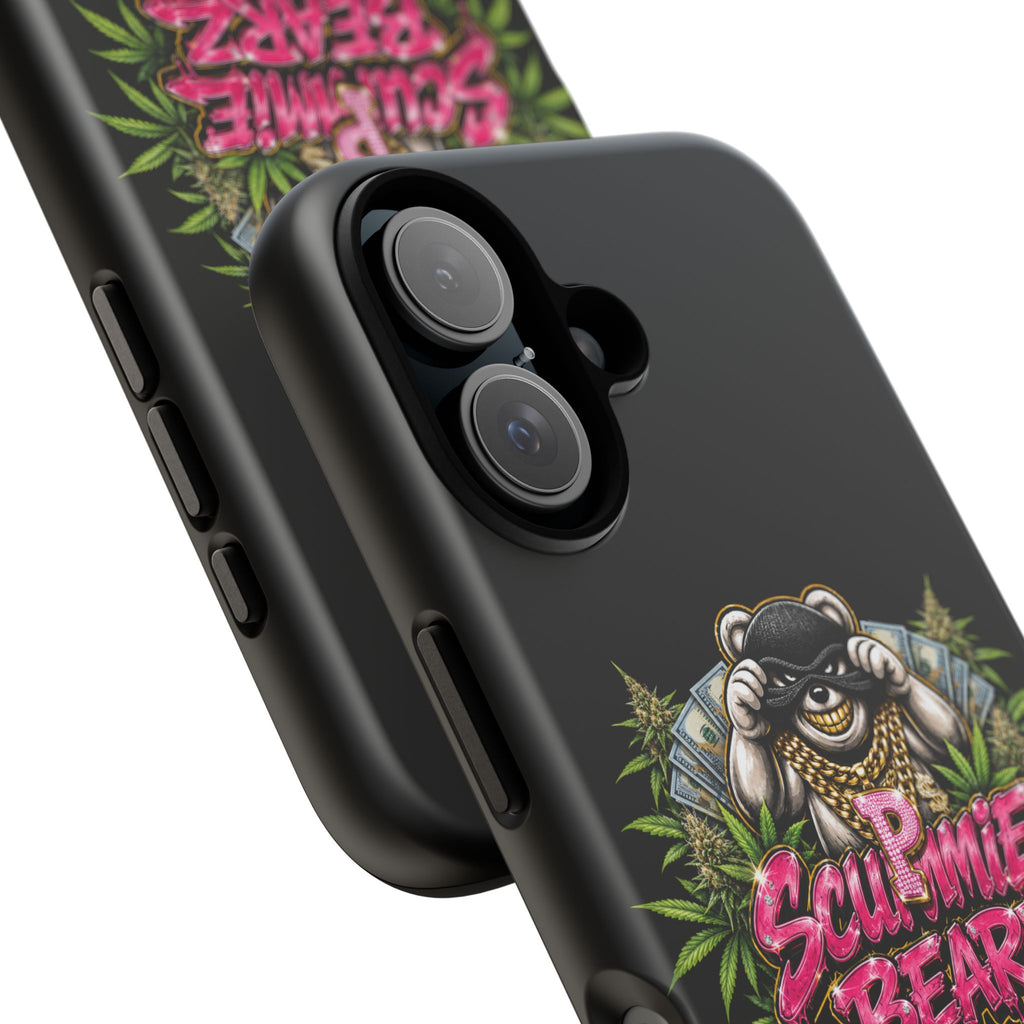 SCUMMIEBEARZ P.M.W. (P***y Money Weed) Logo Tough Cases