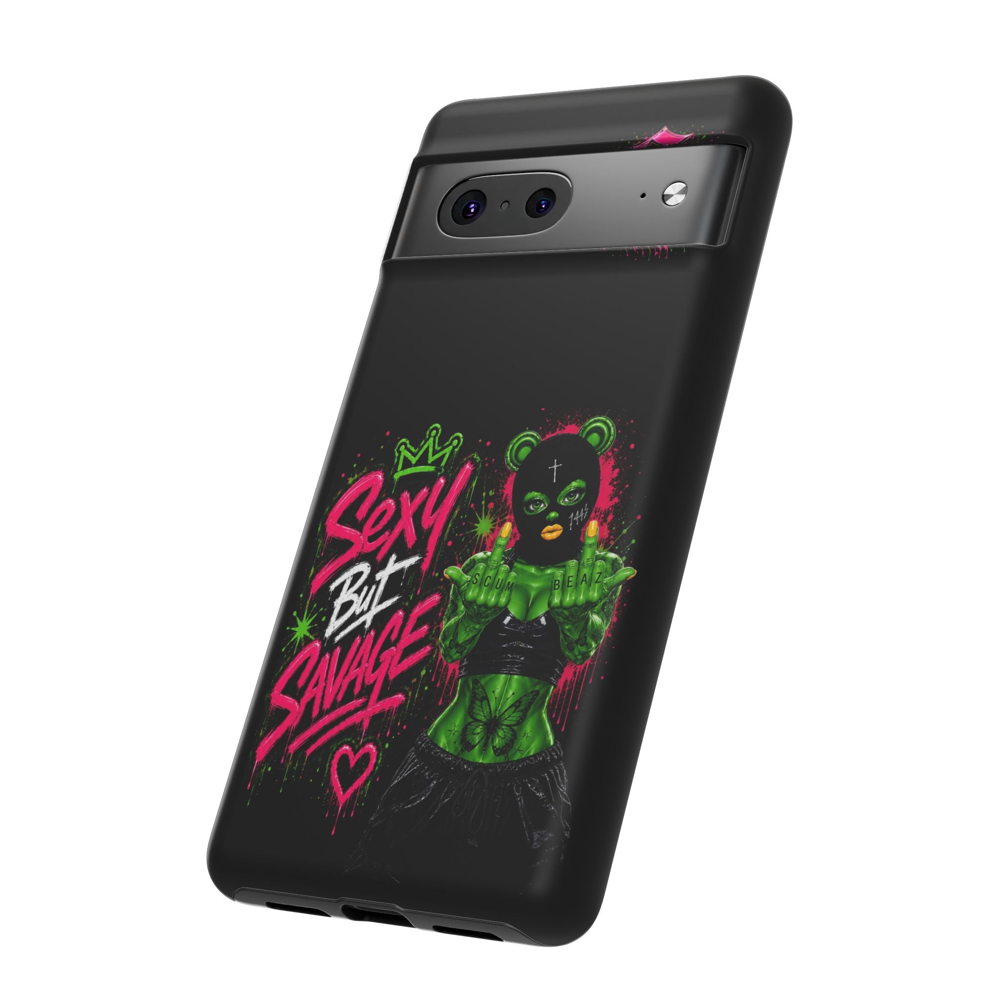 SCUMMIEBEARZ Sexy But Savage Green Remix Tough Cases