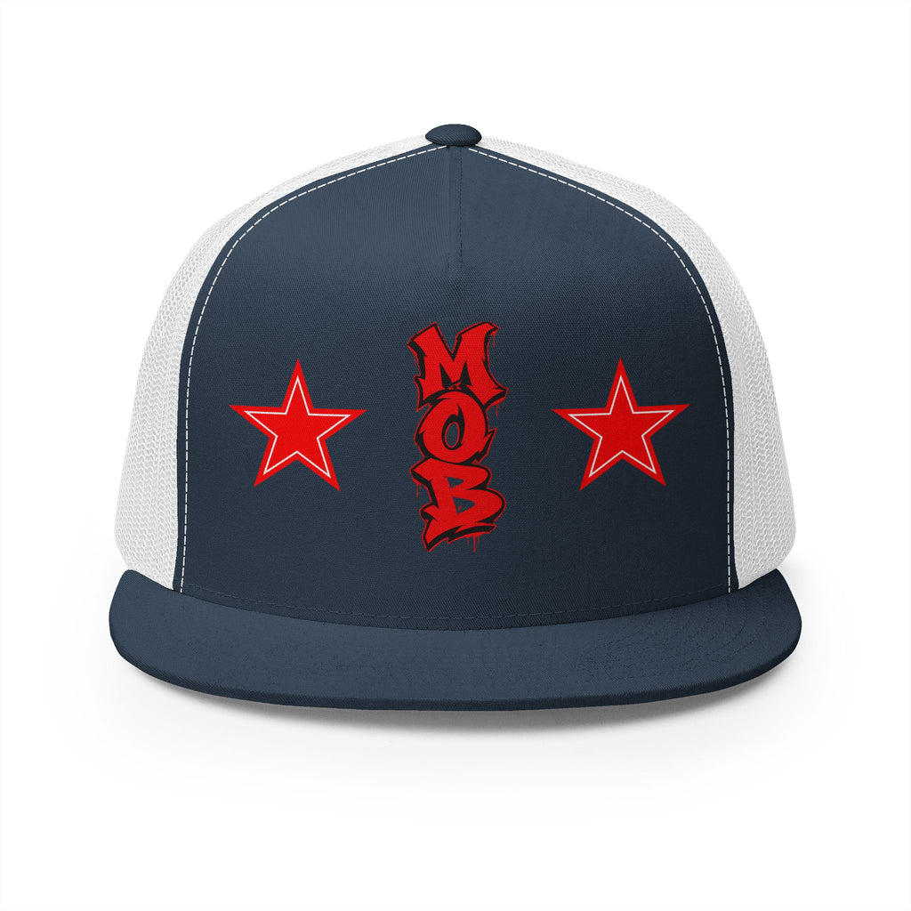 5 Panel Trucker Cap-MOB-SCUMMIEBEARZ™️