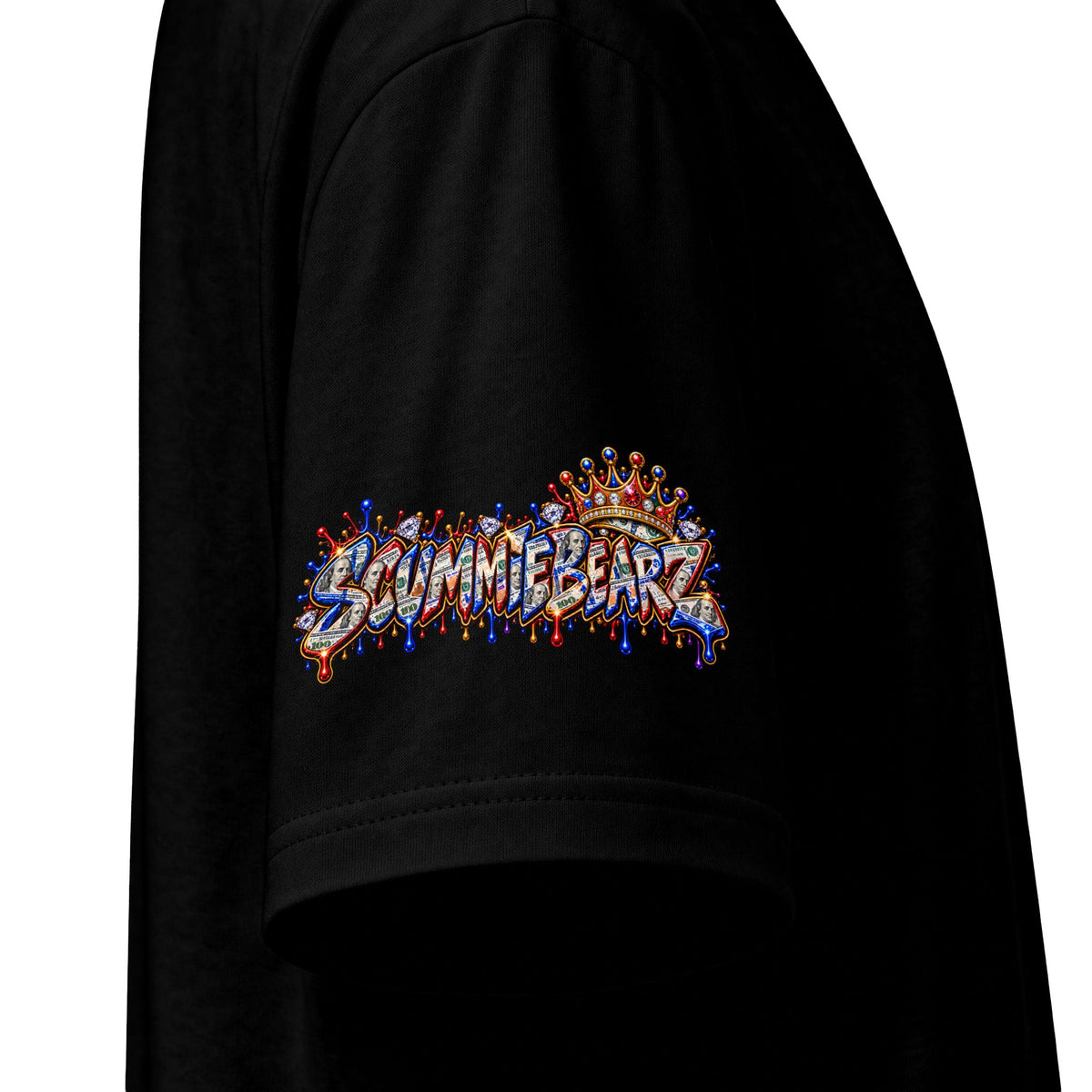 Get Served Red/Blue Remix | SCUMMIEBEARZ™ Shaka Wear Heavyweight Tee