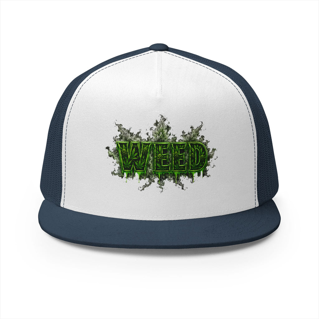 5 Panel Trucker CAP-WEED -SCUMMIEBEARZ™