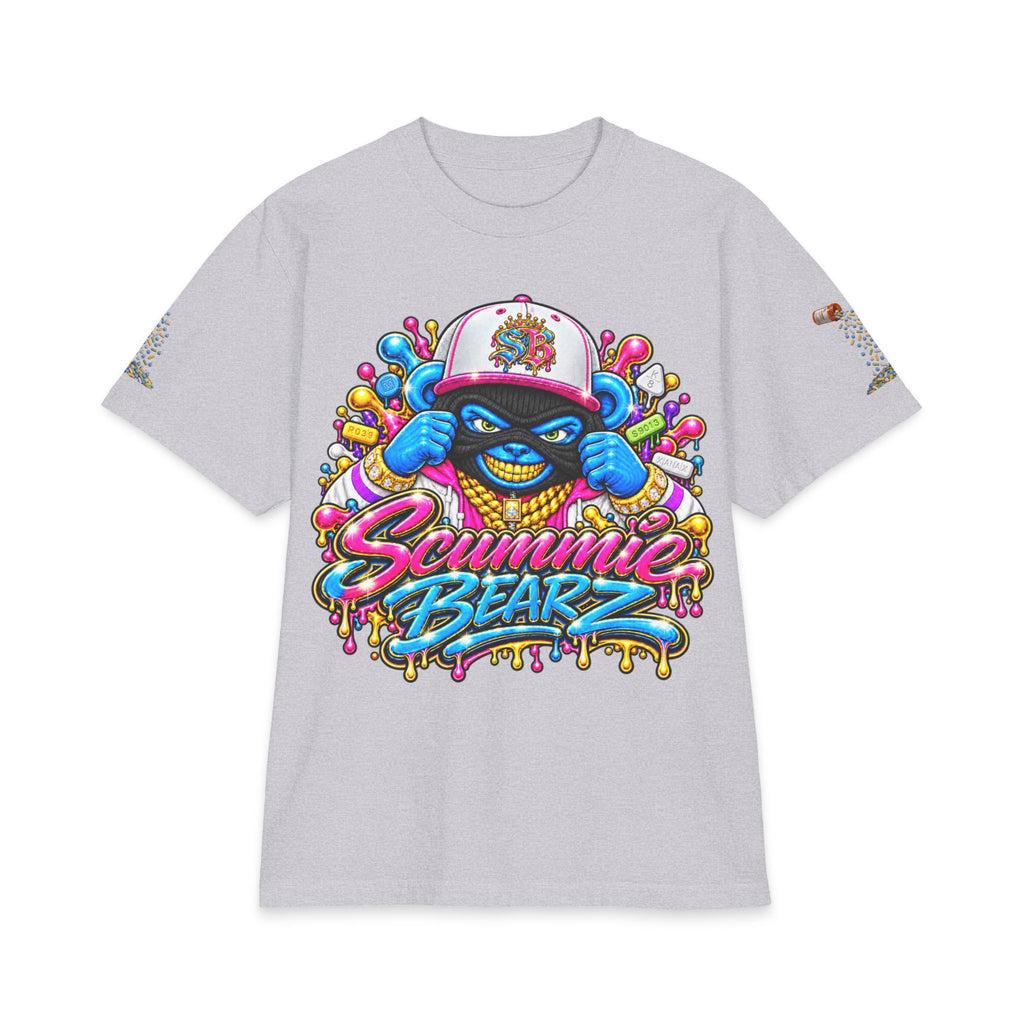 Get Your Mind Right — Multicolor Remix | SCUMMIEBEARZ™ Shaka Wear Heavyweight Tee
