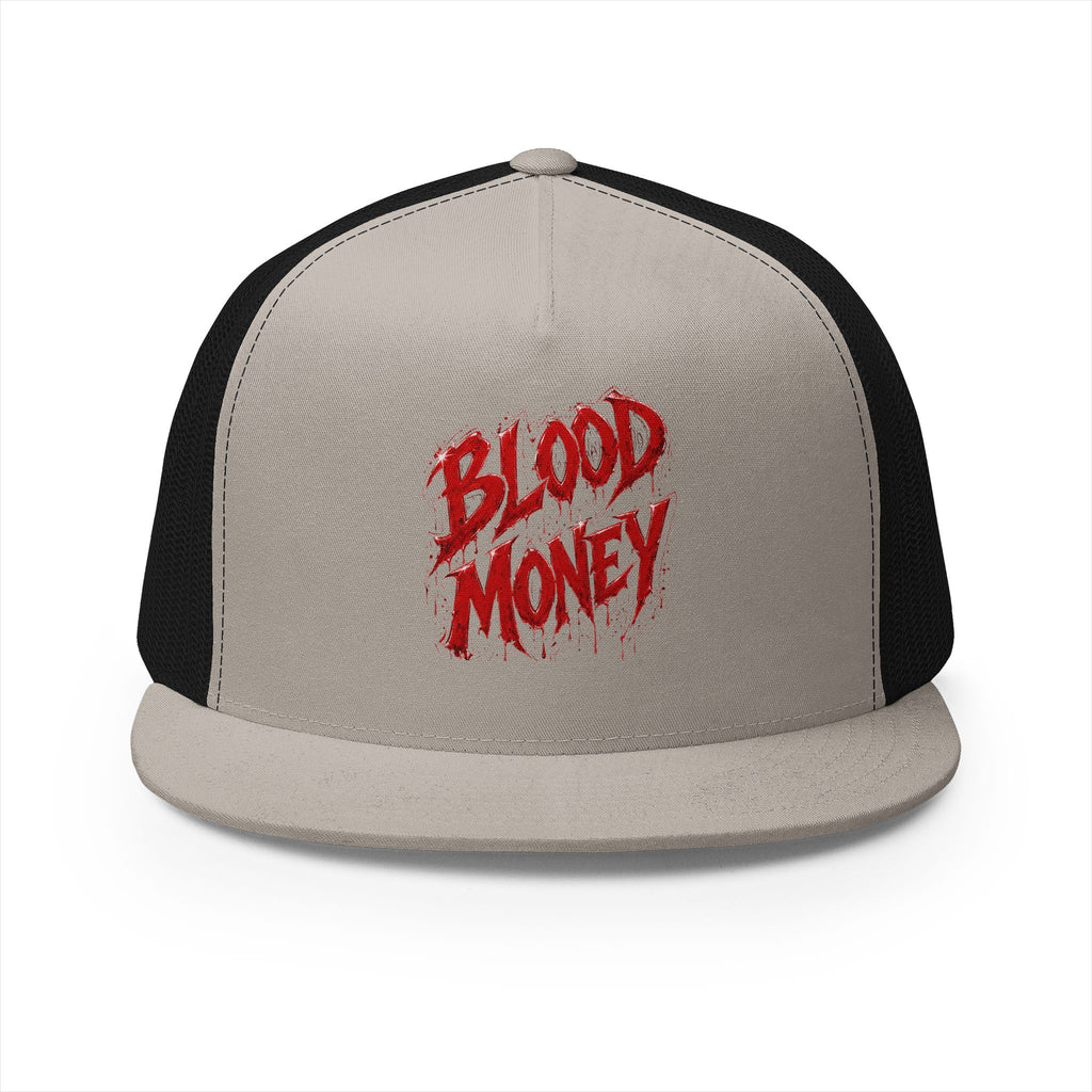 5 Panel Trucker Cap-BLOOD MONEY-SCUMMIEBEARZ™